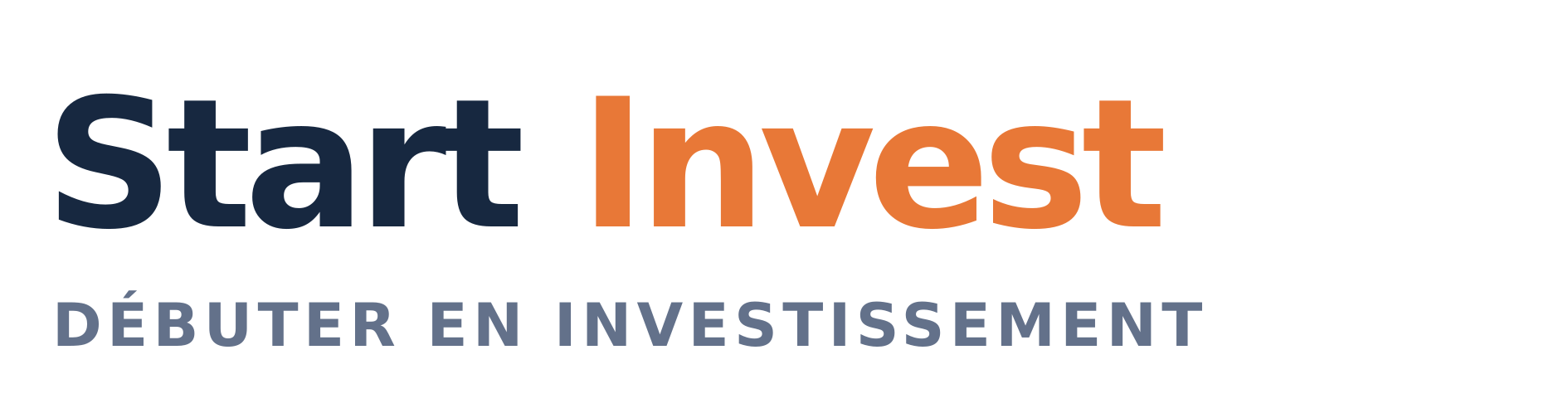 Start Invest — Débuter en investissement